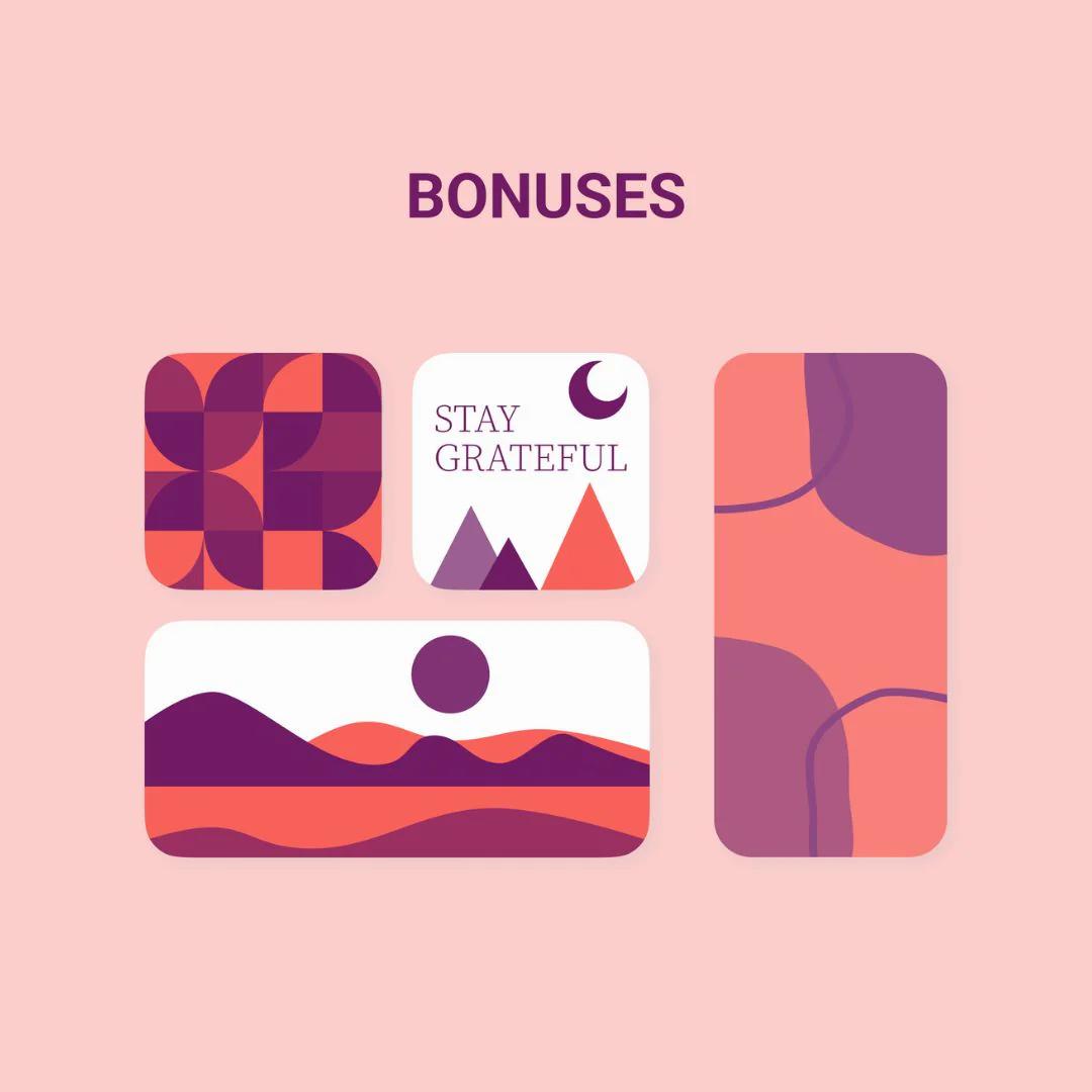 1200+ Grape & Terracotta App Icons Pack For iPhone/iOS - Image 4