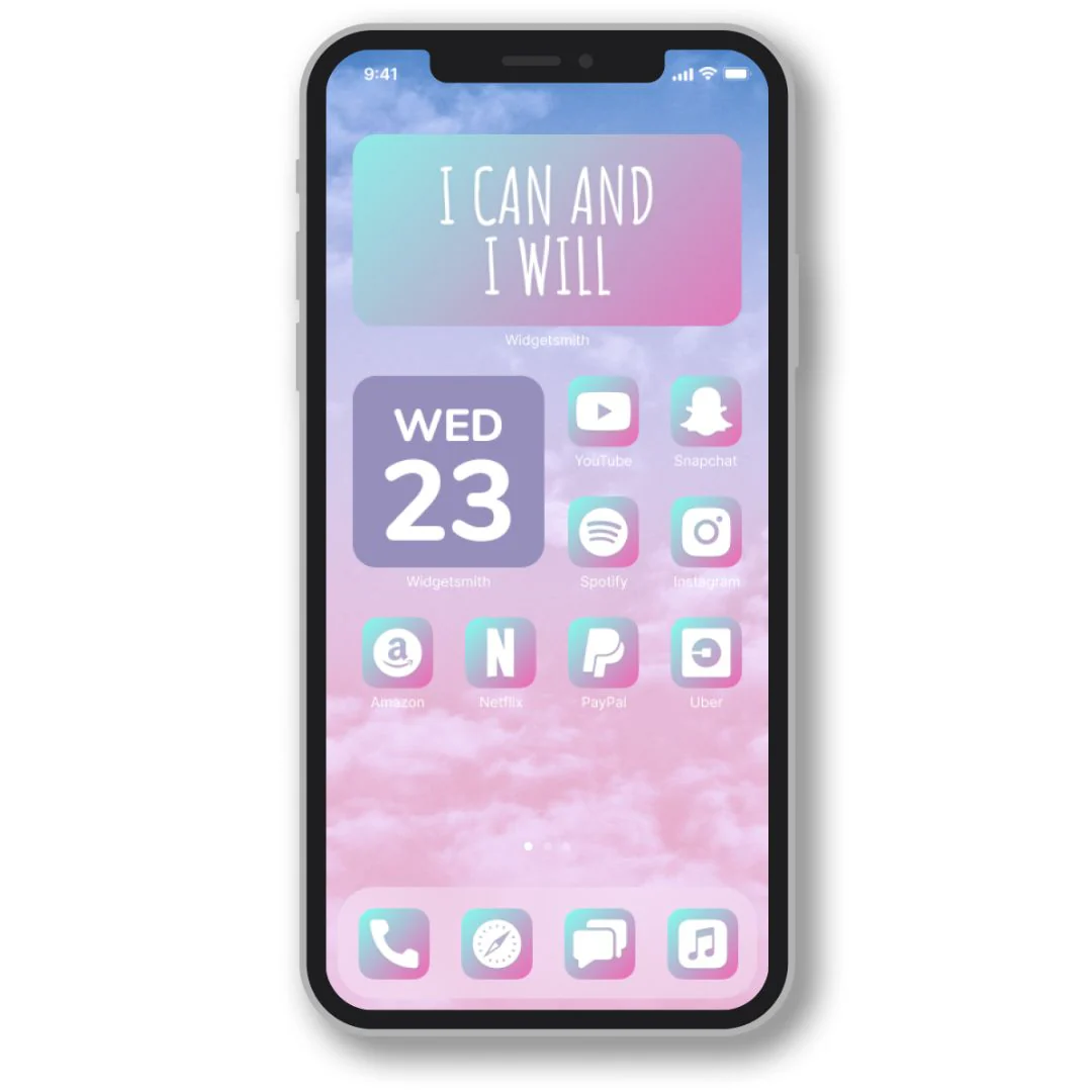 300+ Blue & Pink Gradient App Icons Pack For iPhone/iOS - Image 3