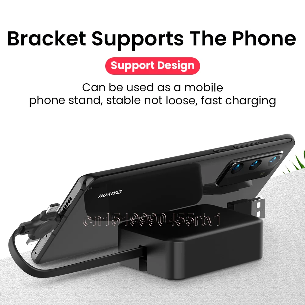 4-in-1 Retractable USB Charging Cable: Micro-USB, USB-C & Lightning - Image 6