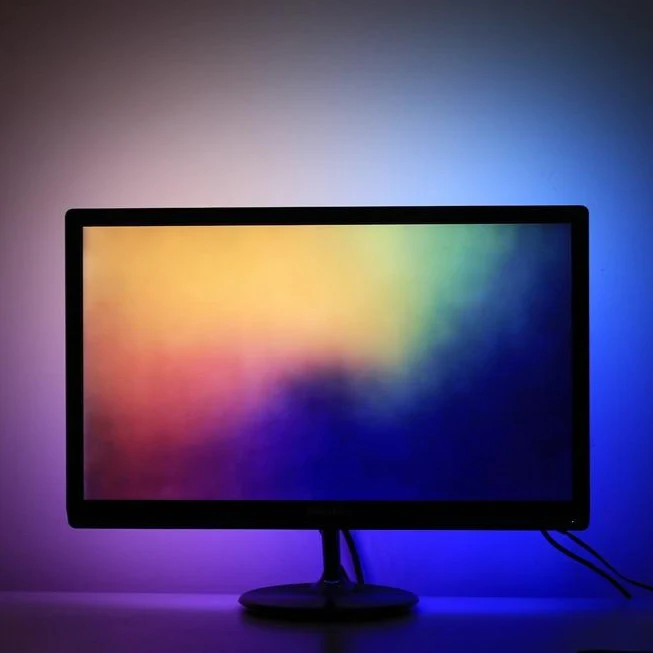 Ambient LED Backlight Strip For PC Monitor - Graphically Responsive RGB Lighting - Image 16