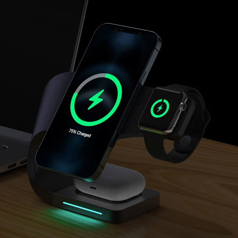 ArcStation™ - 3-in-1 MagSafe Wireless Charging Stand - Image 3