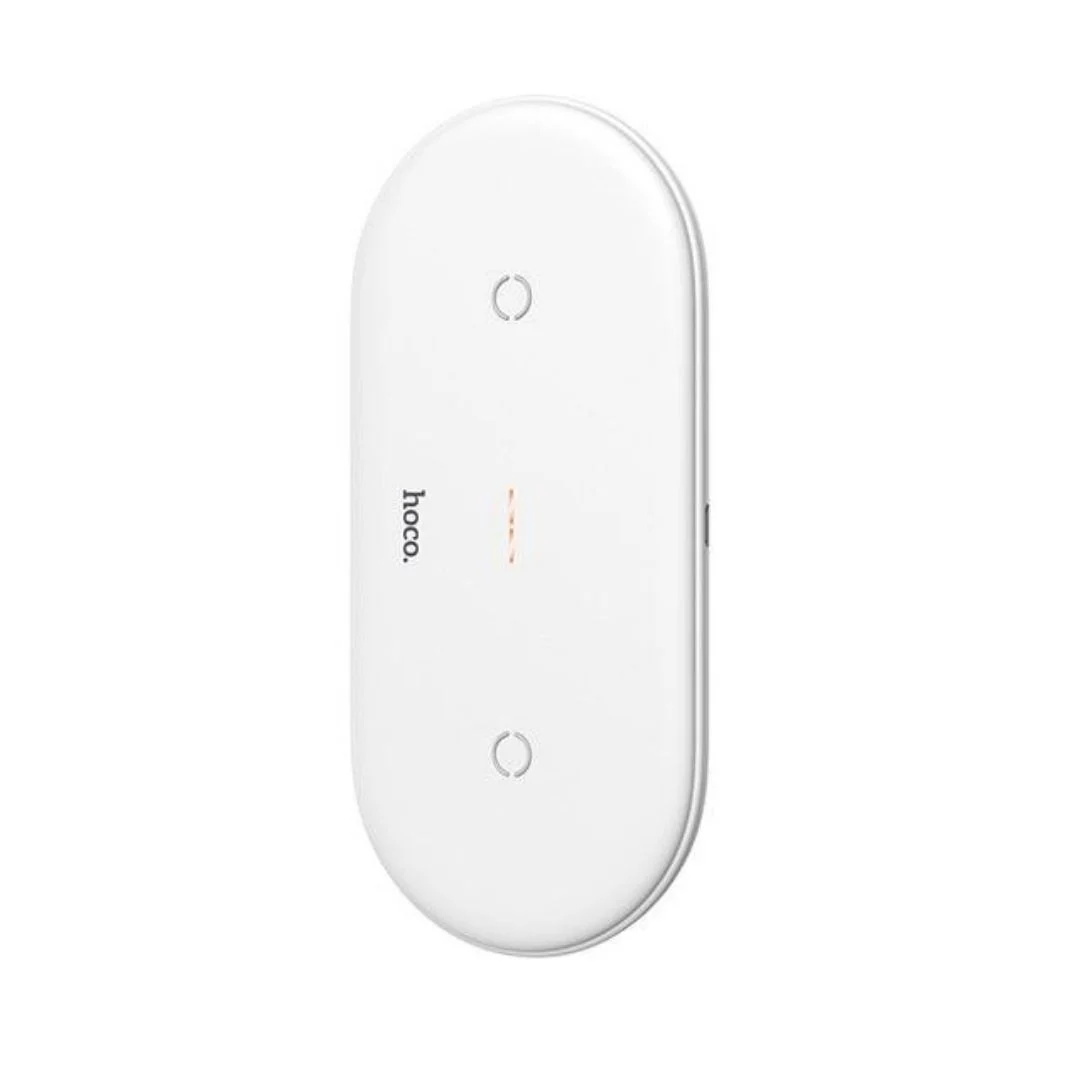 HOCO PowerPad™ - 2-in-1 Qi Wireless Fast Charging Pad - Image 4