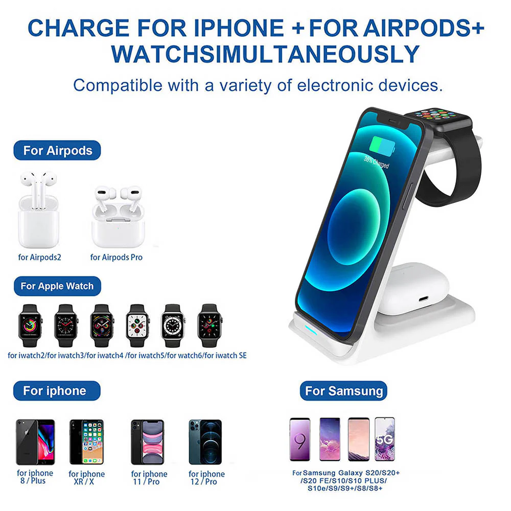 PowerTower™ - 3-in-1 Wireless Charging Stand - Image 10