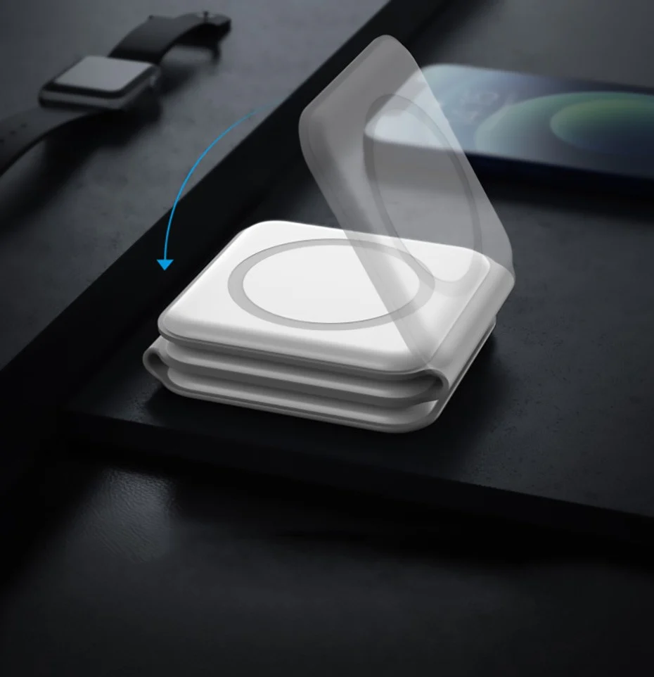Triad™ - 3-in-1 Foldable Wireless Charging Pad - Image 6