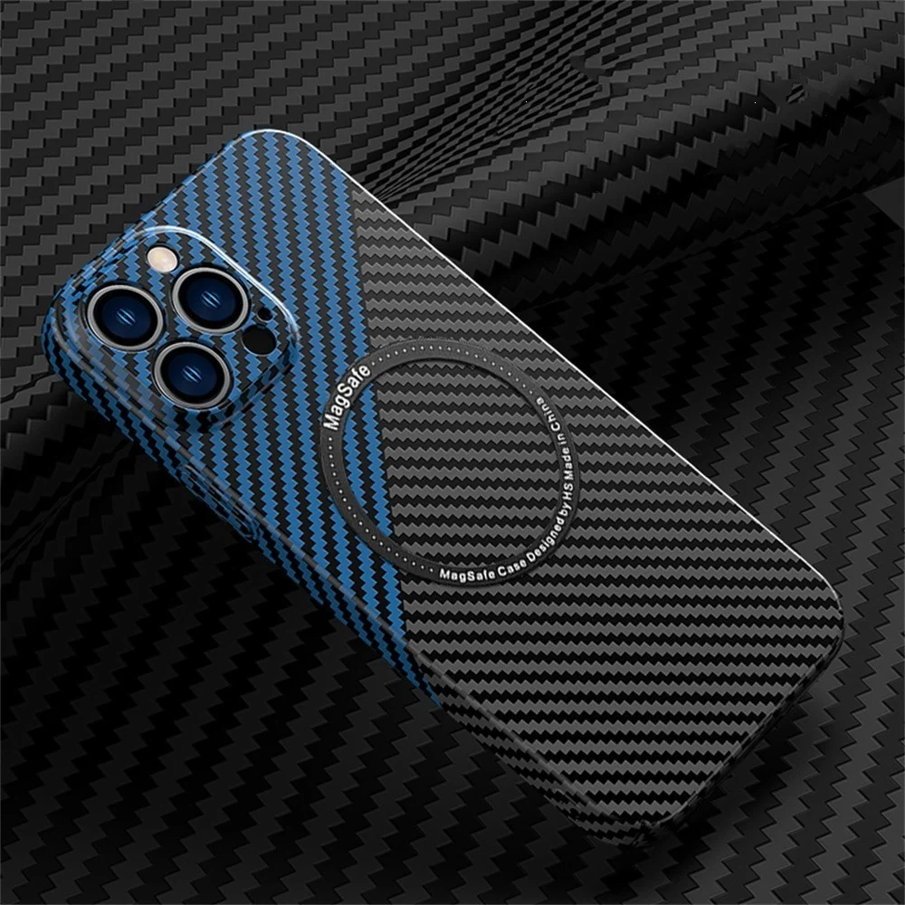 Carbon Fiber MagSafe-Compatible Phone Case For iPhone 11, 12 & 13 - Image 4