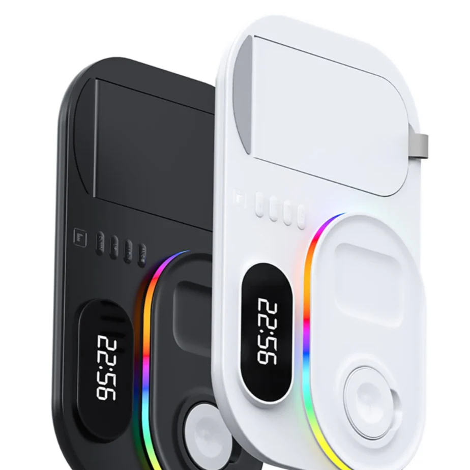 HexPad™ - 4-in-1 Wireless Fast Charging Station With RGB Lighting - Image 9