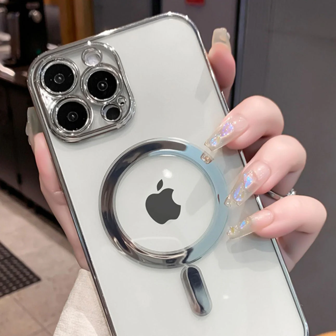 Lustrous MagSafe-Compatible Phone Case For Apple iPhone 14, 15 & 16 - Image 3