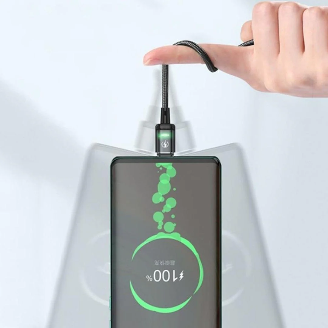 MagPower™ - 3-in-1 Magnetic Charging & Data Cable With Fast Charge 3.0A - Image 7