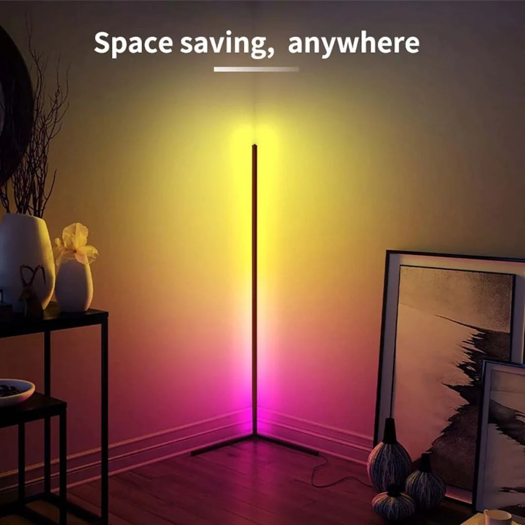 Radiance™ - Floor Corner Lamp With RGBW Lighting - Image 11