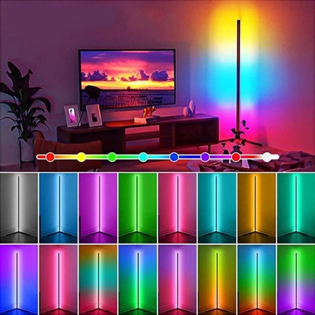 Radiance™ - Floor Corner Lamp With RGBW Lighting - Image 13