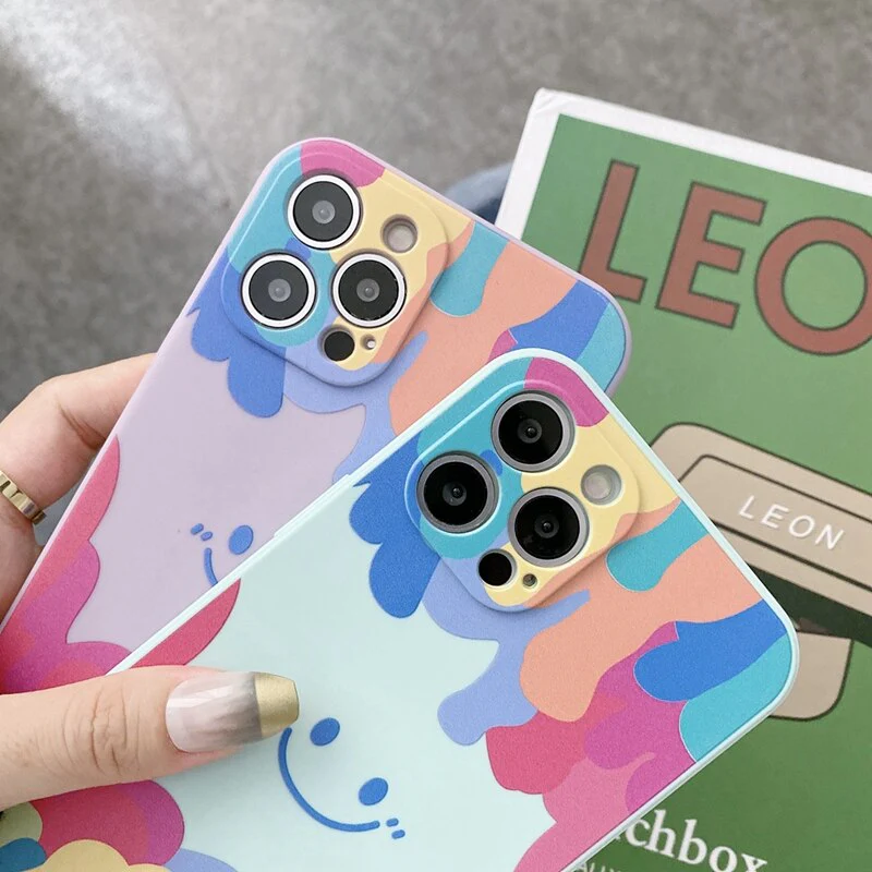 Soft Silicone 'Emote' Phone Case For iPhone - Image 12
