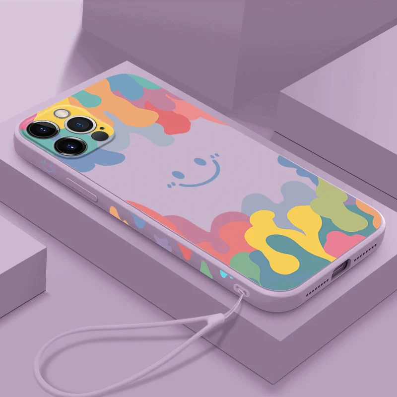 Soft Silicone 'Emote' Phone Case For iPhone - Image 3