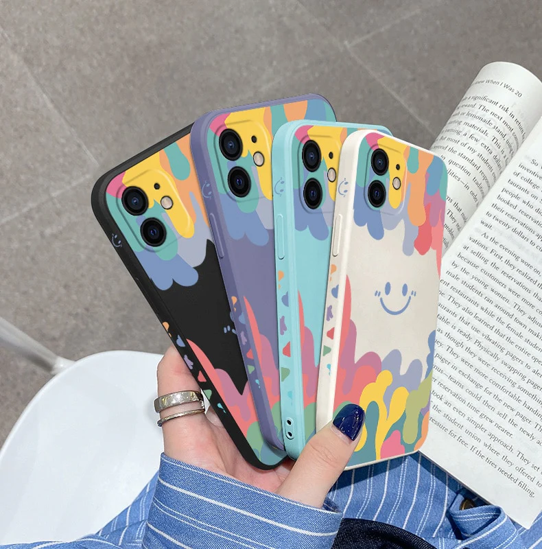 Soft Silicone 'Emote' Phone Case For iPhone - Image 8