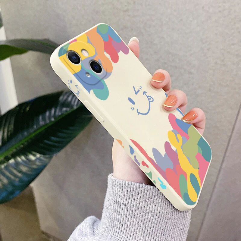 Soft Silicone 'Emote' Phone Case For iPhone - Image 9