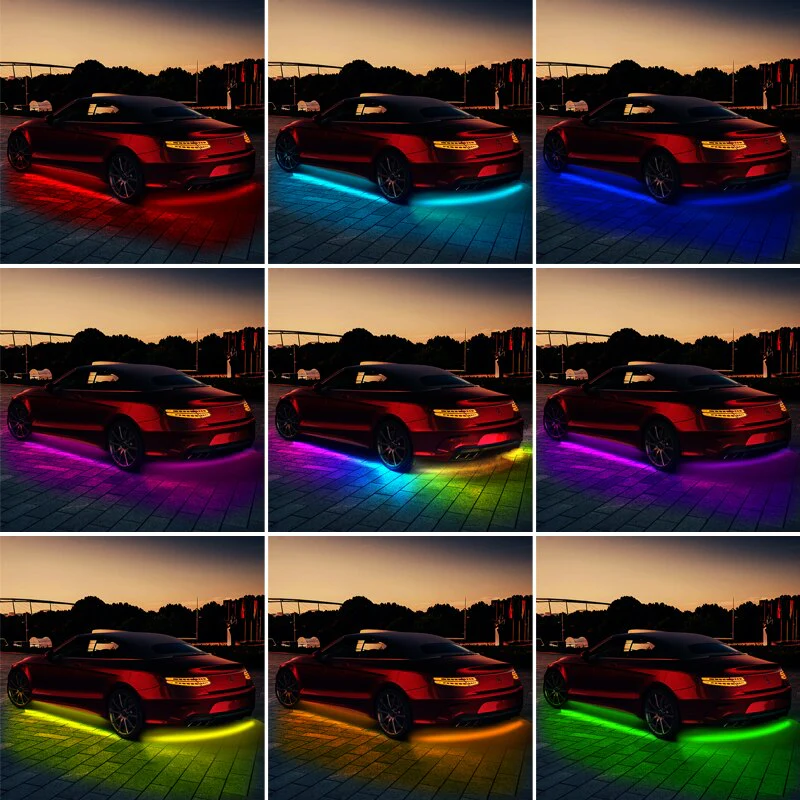 UnderGlo™ - App Controlled LED Underglow Kit For Car With Music Reactivity - Image 5