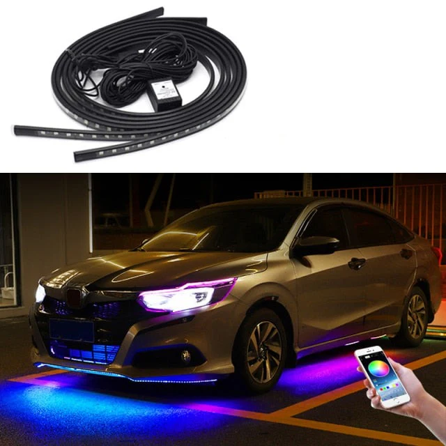 UnderGlo™ - App Controlled LED Underglow Kit For Car With Music Reactivity - Image 6